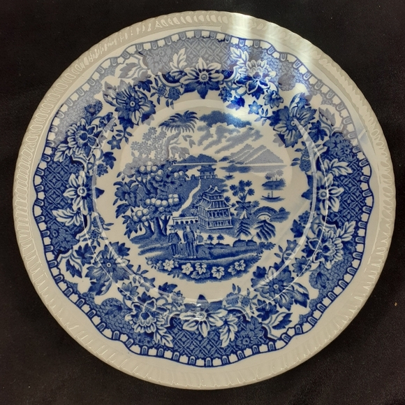 {2}Two Wood's Burslem England Seaforth Ralph Enoch 1784 1950 1933 6" Plate - Picture 3 of 16